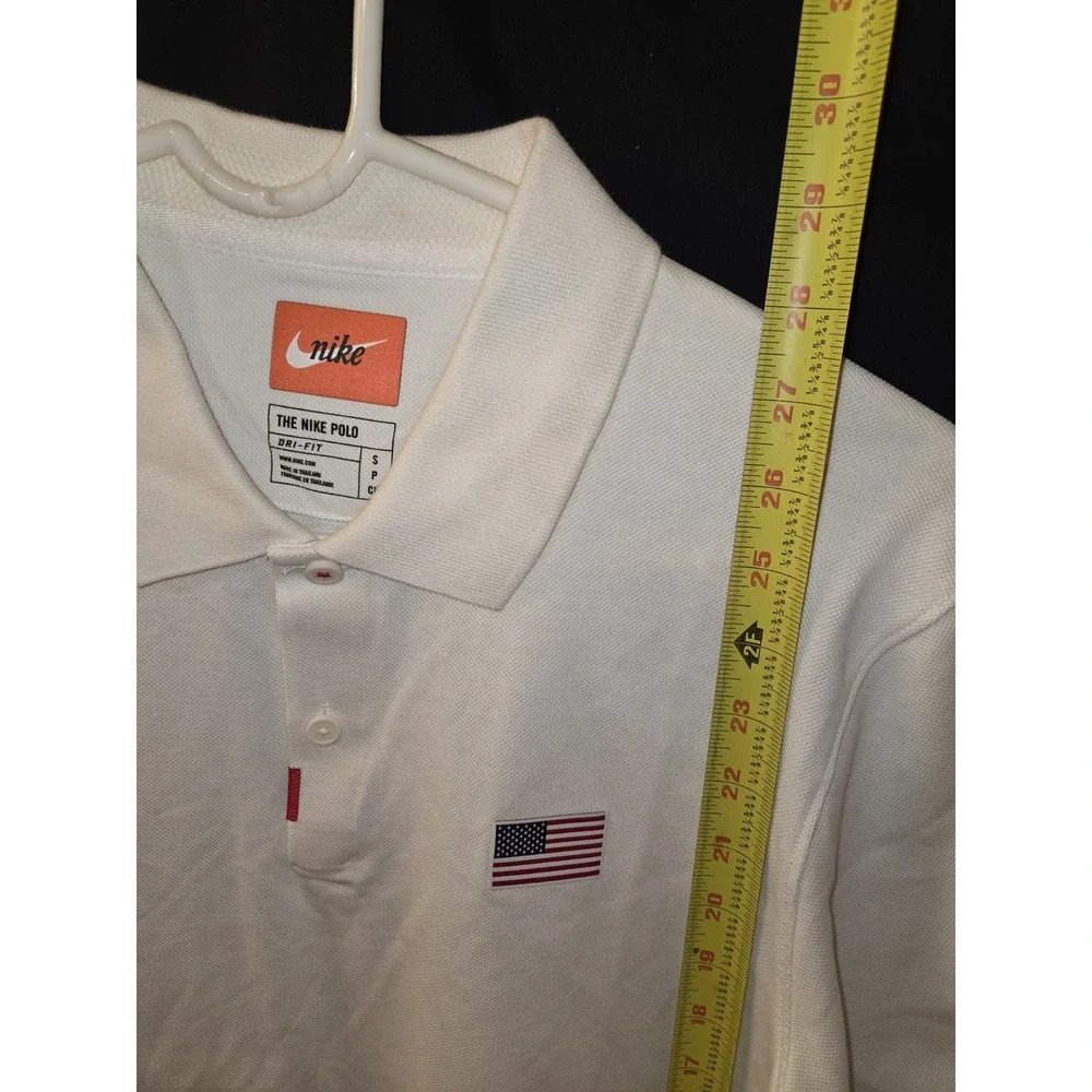 Nike Team USA Polo Small White Basketball Sportswear Olympics‎ Golf Summer USA